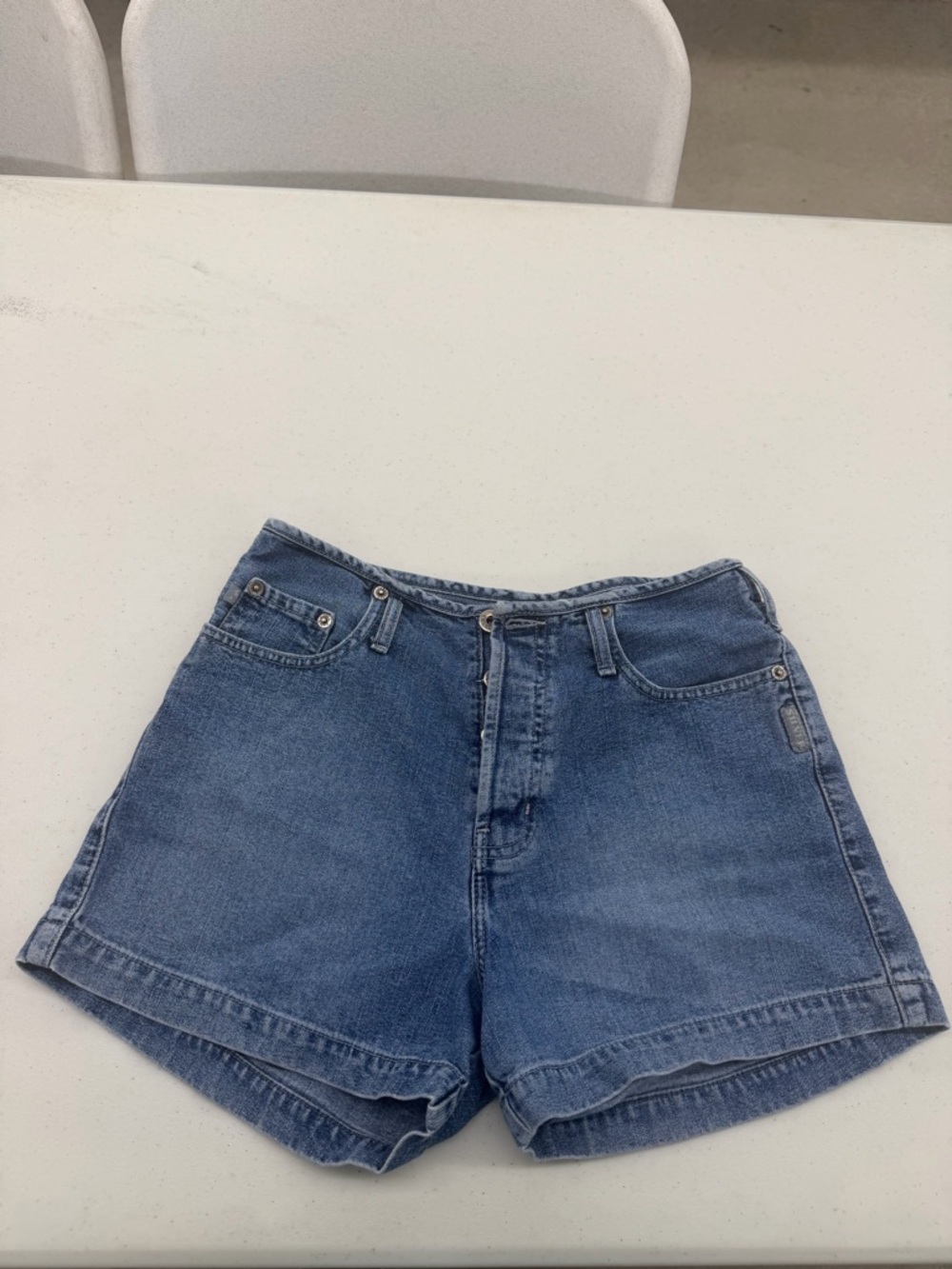 Silver Jeans Women's Blue Denim Shorts